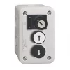 New ⭐ Schneider Electric XALE3441 3-Pole Flush Push-Button Complete Control Station NO 🧨 -Industrial Controls Shop 200HV P