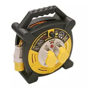 Brand new ⌛ Masterplug LVHLT2516/2-XD 16A 2-Gang 25m Cable Reel 110V ???? 4 Brand new ⌛ Masterplug LVHLT2516/2-XD 16A 2-Gang 25m Cable Reel 110V ???? - Image 2