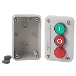 Buy ???? Schneider Electric XALE33V2M Double Pole Flush Push-Button Isolator Switch With Pilot Light NO/NC ???? -Industrial Controls Shop 692HV A2